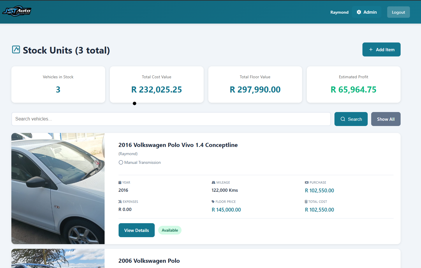 DealerDesk Pro Screenshot 2